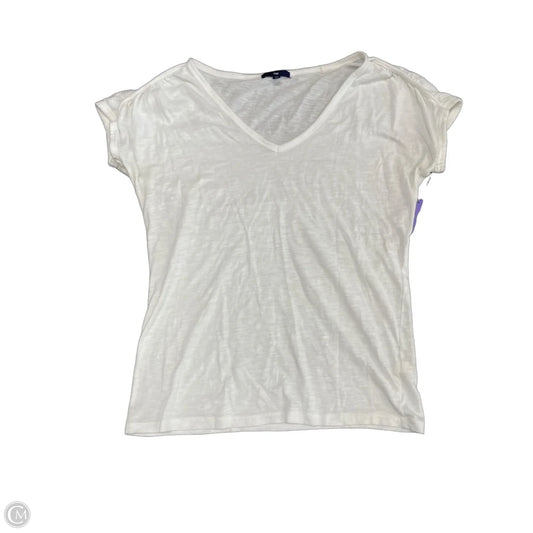 Top Short Sleeve Basic By Gap In White, Size: Xs