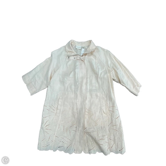 Jacket Other By Chicos In Peach, Size: 14