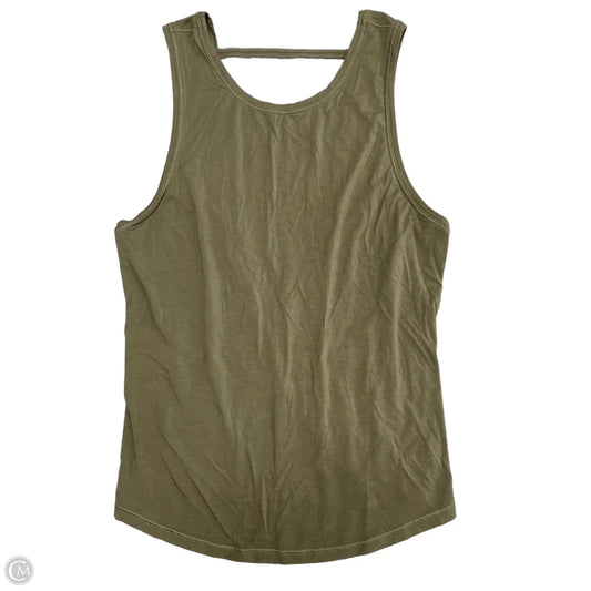 Athletic Tank Top By Lululemon In Green, Size: Xs