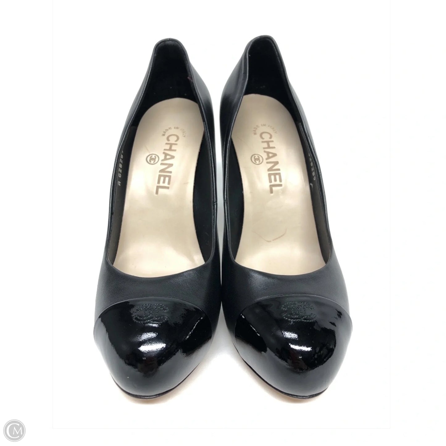 Shoes Luxury Designer By Chanel In Black, Size: 8