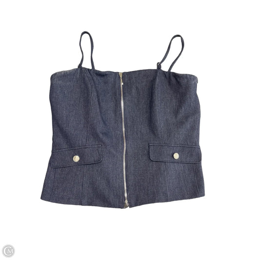 Top Sleeveless By White House Black Market In Navy, Size: 14