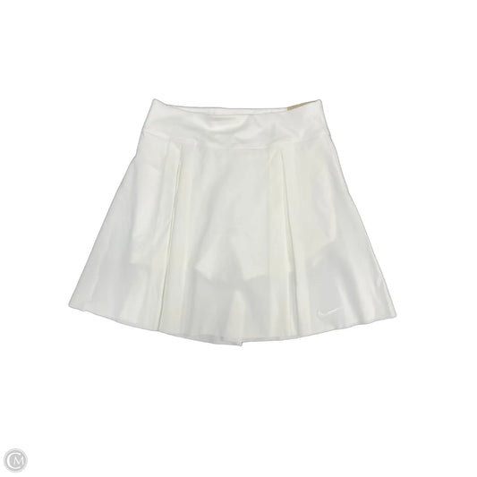 Athletic Skort By Nike Apparel In White, Size: Xs