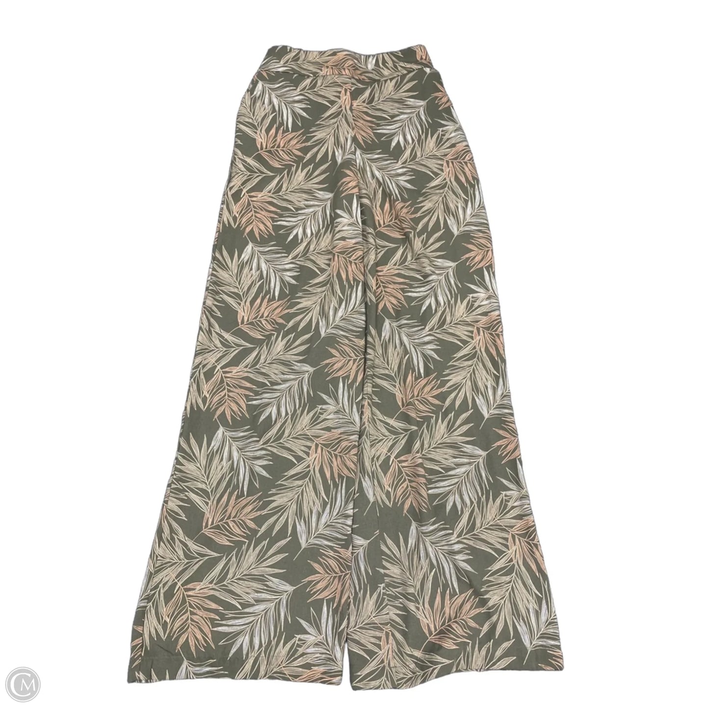 Pants Wide Leg By A New Day In Brown & Green, Size: Xs