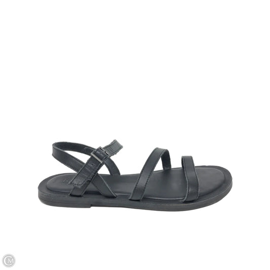 Sandals Flats By Toms In Black, Size: 7.5