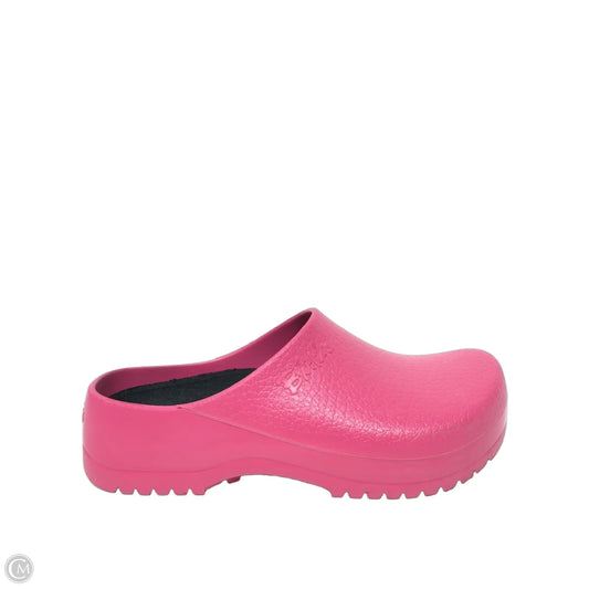 Sandals Flats By Birkenstock In Pink, Size: 10