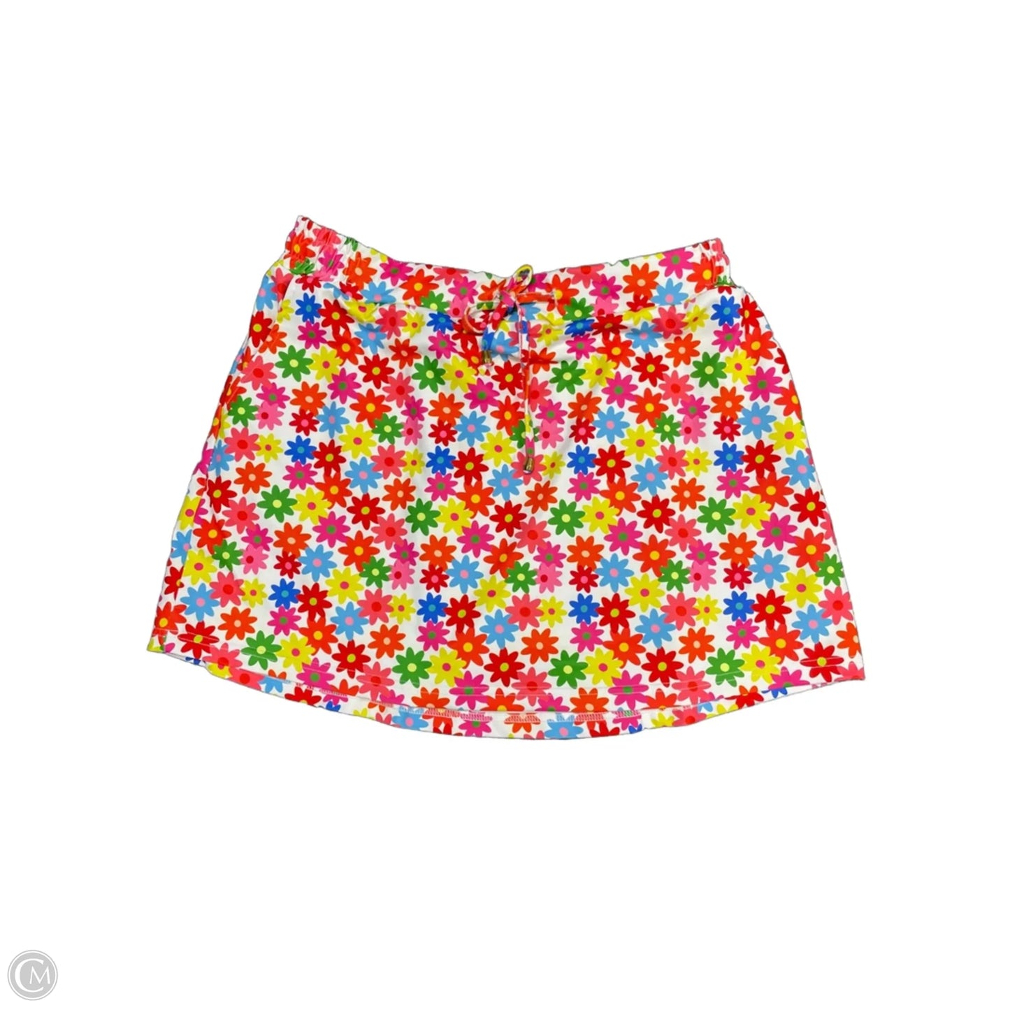 Athletic Skort By Jess Lea In Floral Print, Size: L