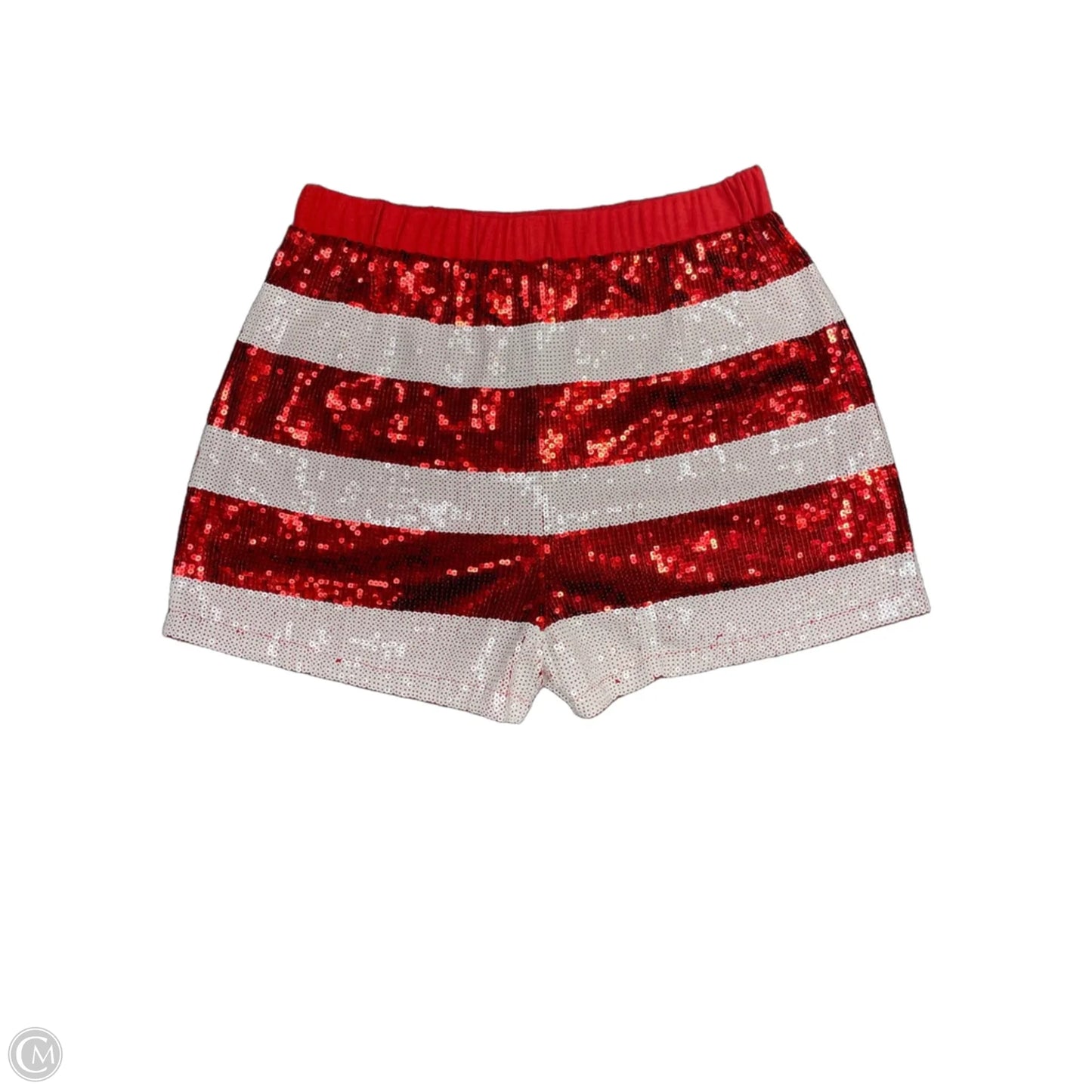 Shorts By Why Dress In Red & White, Size: Xxl
