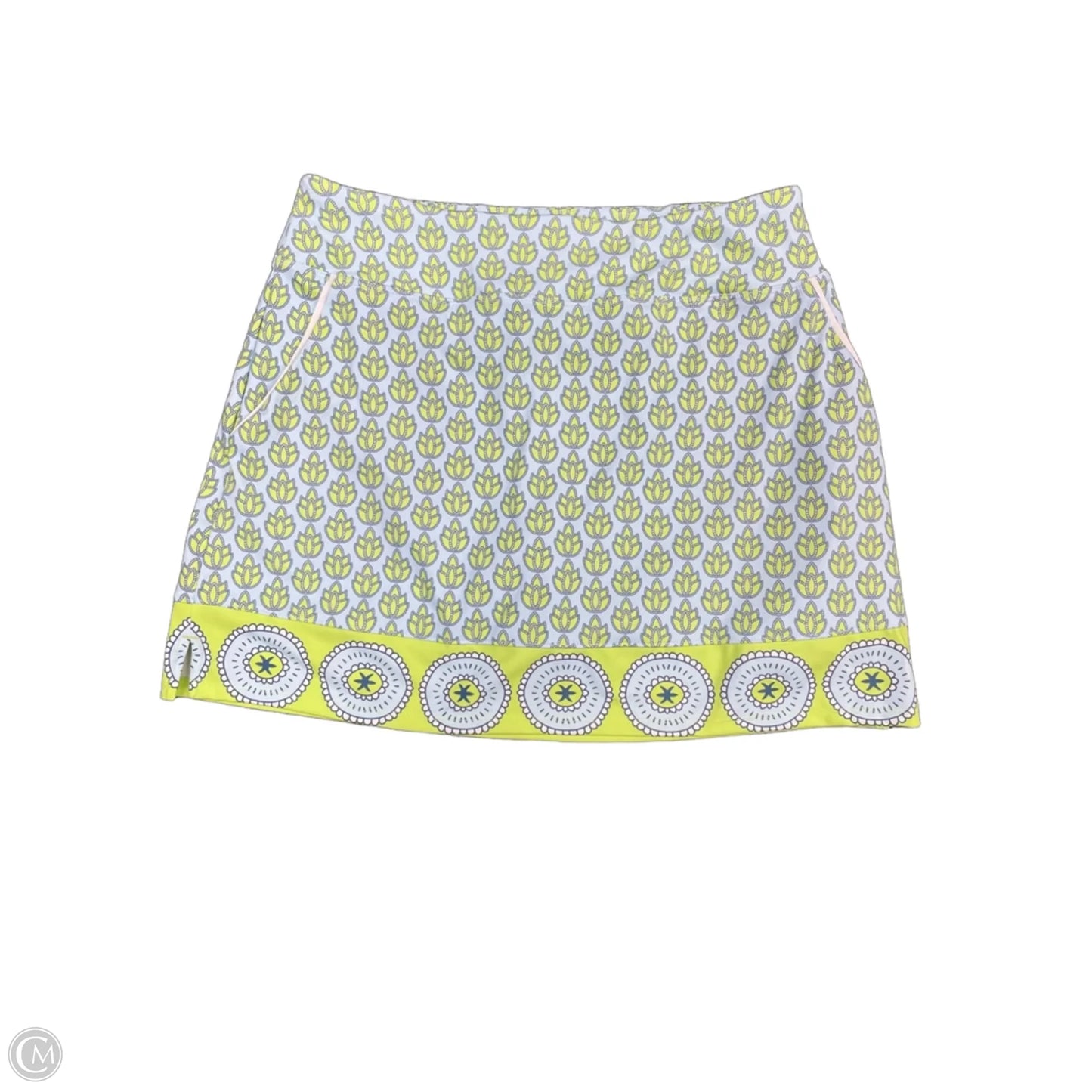 Athletic Skort By Sigrid Olsen In Blue & Green, Size: M