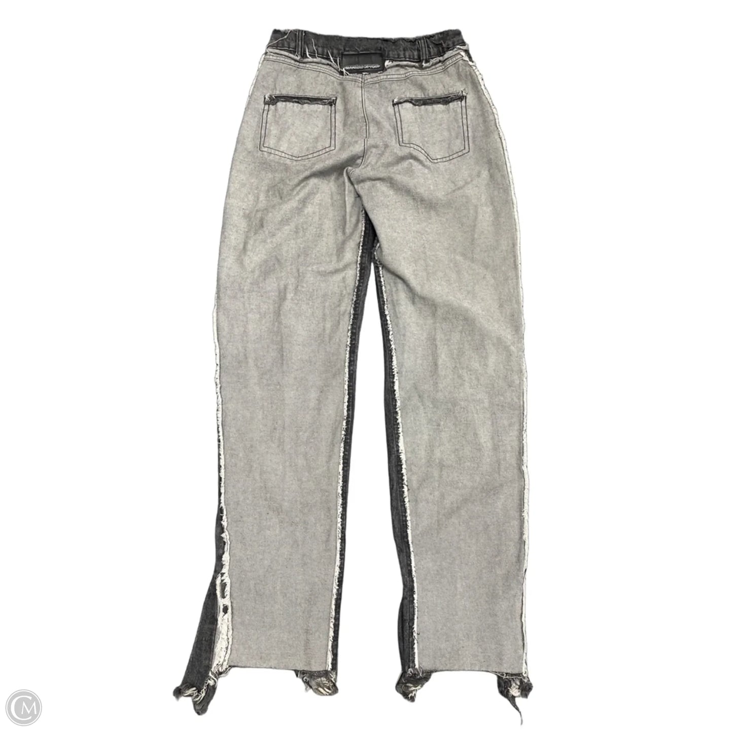 Jeans Straight By Cmc In Black Denim, Size: 8