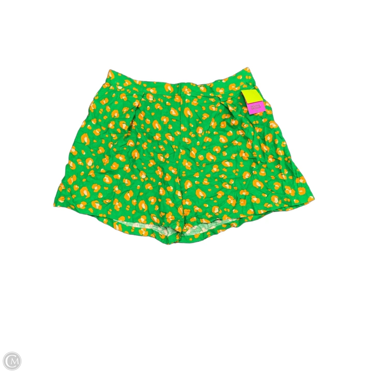 Shorts By Target-designer In Green & Orange, Size: 1x