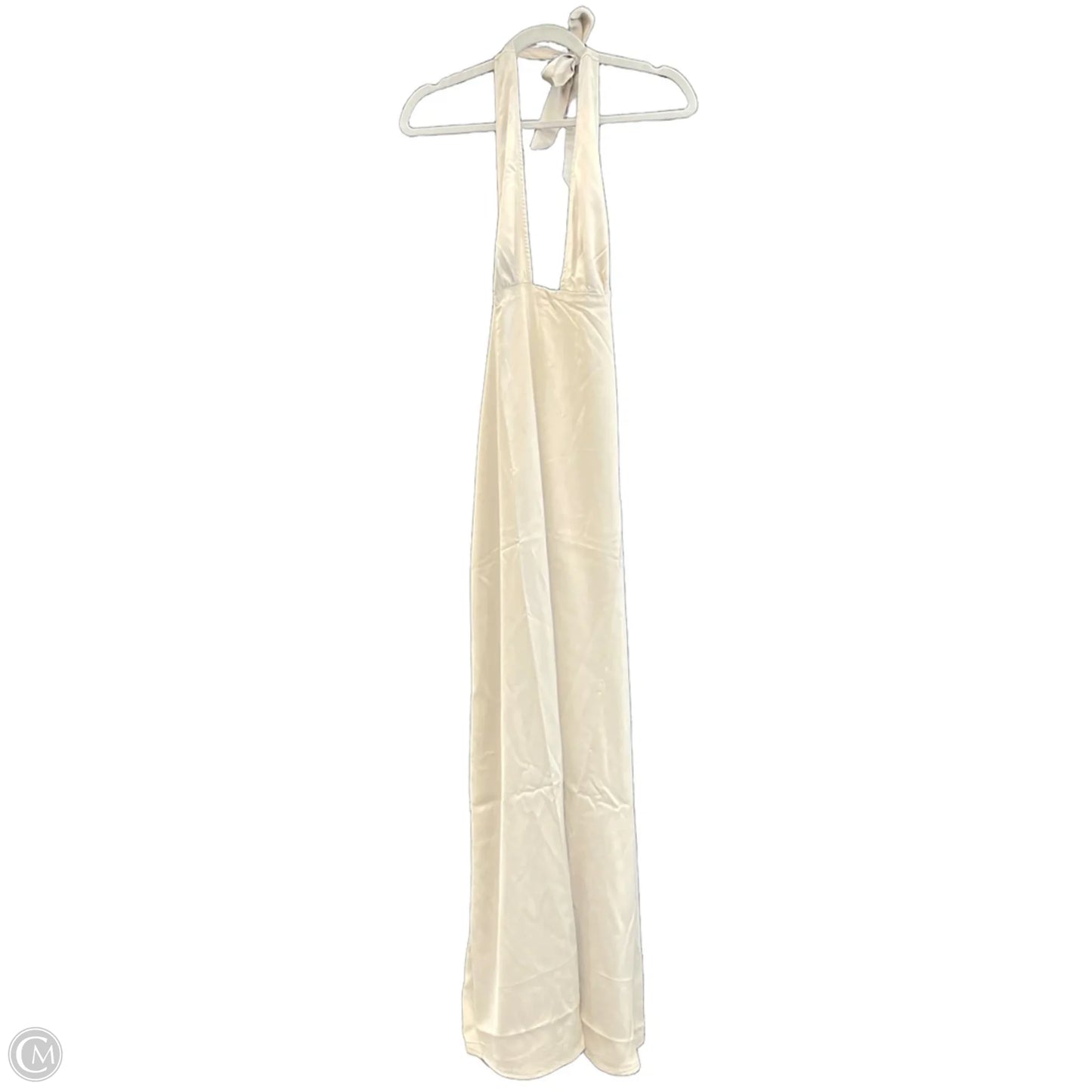 Dress Casual Midi By Cmc In Taupe, Size: 2