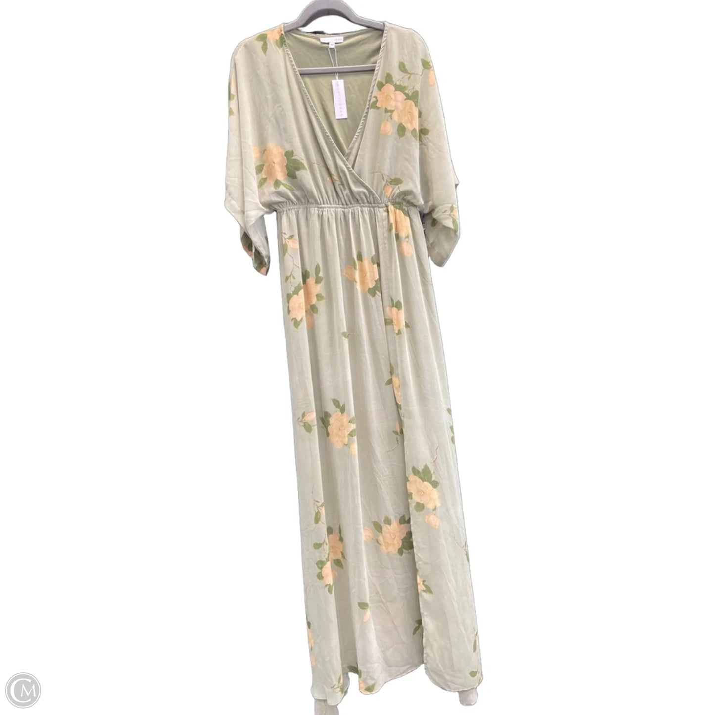 Dress Casual Maxi By Baltic Born In Green, Size: M
