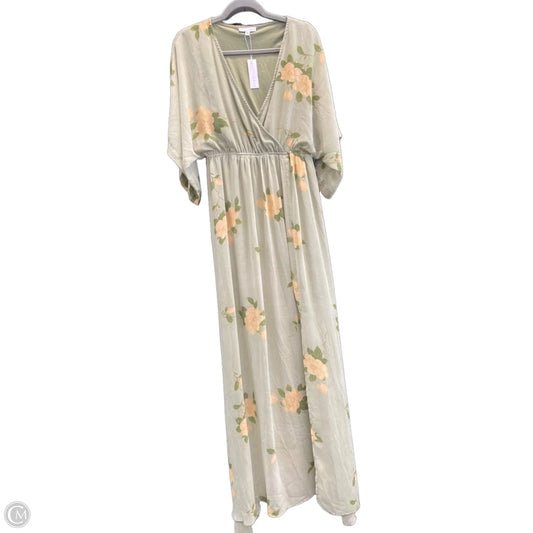 Dress Casual Maxi By Baltic Born In Green, Size: M