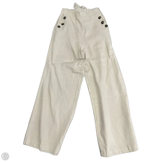 Pants Wide Leg By Blu Pepper In Beige, Size: S
