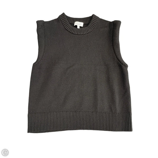 Vest Sweater By Cmc In Black, Size: L