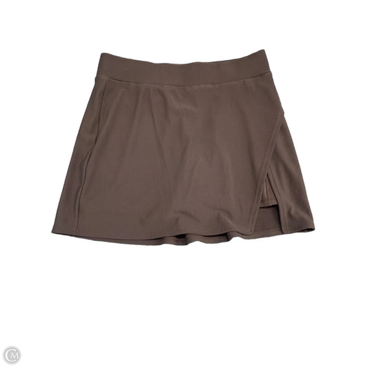 Athletic Skort By Move Theology In Brown, Size: L