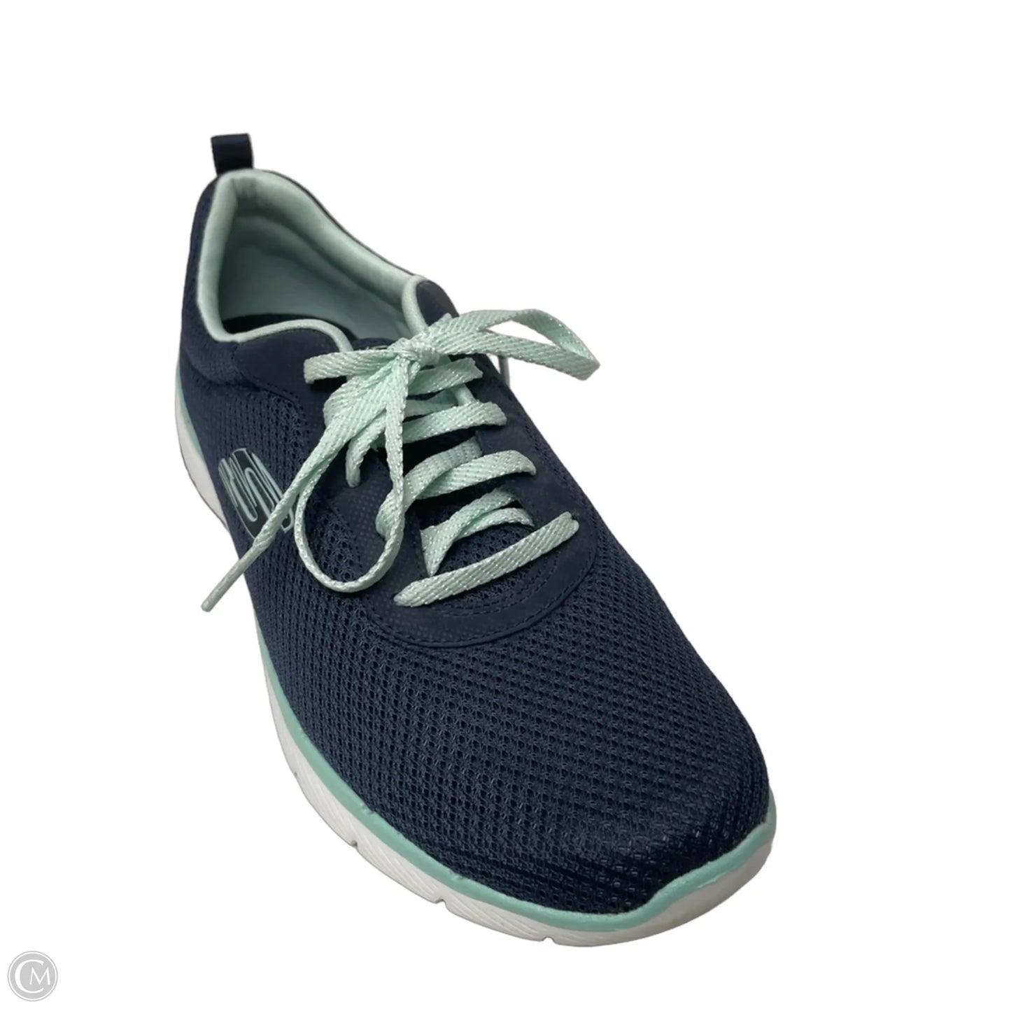 Shoes Athletic By Skechers In Blue, Size: 9