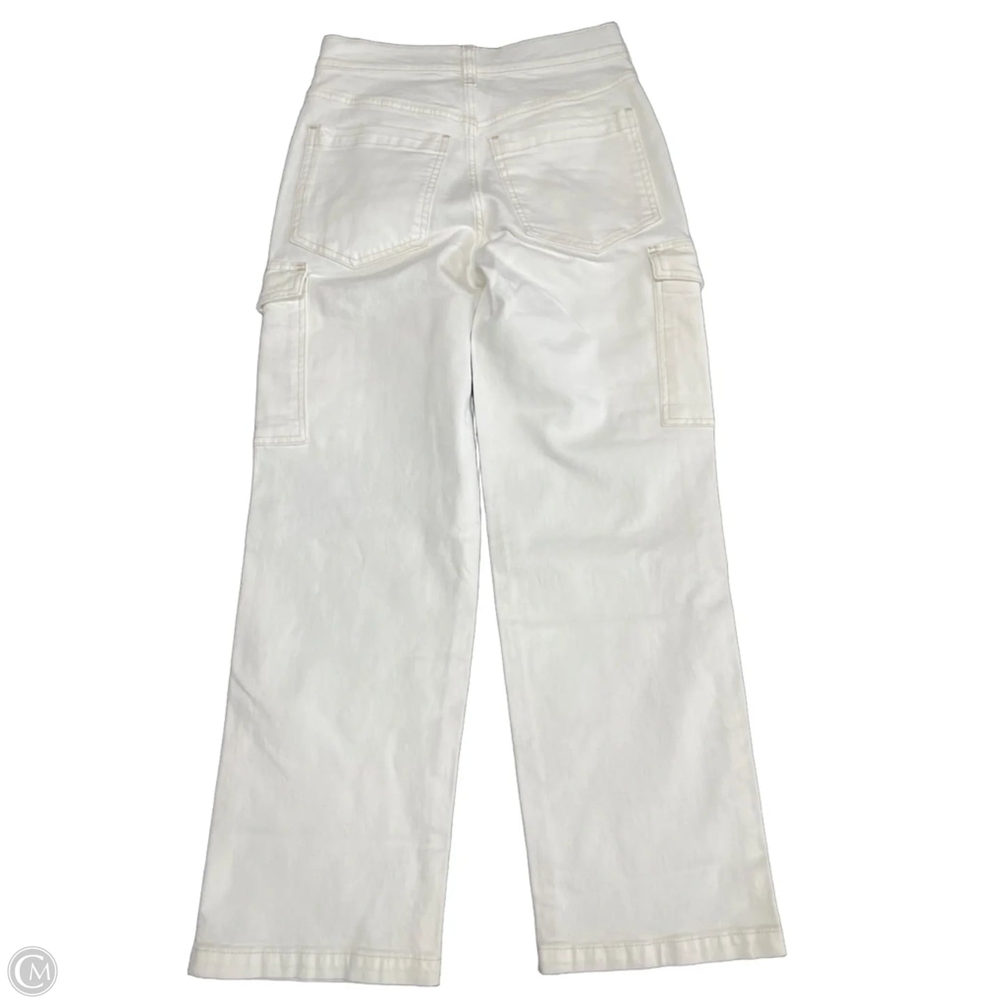Jeans Straight By Gap In White, Size: 0p