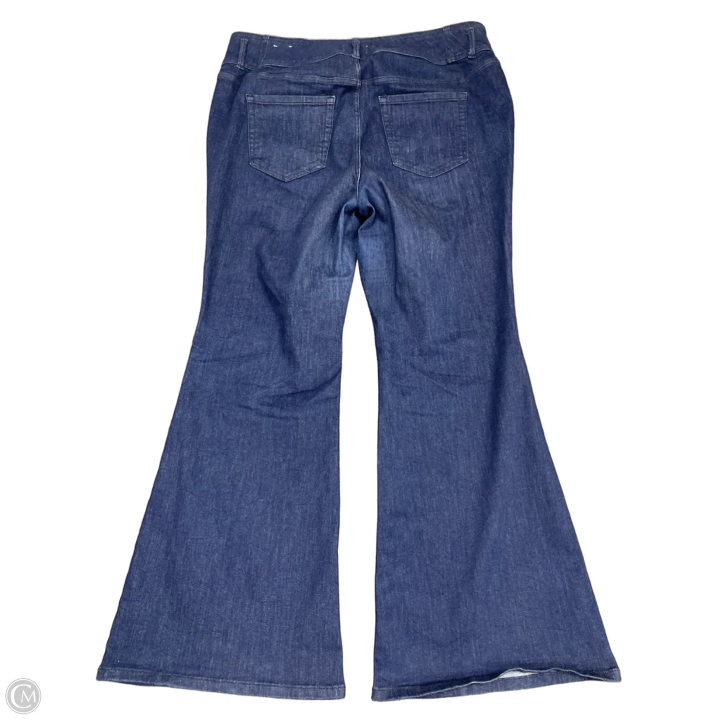 Jeans Flared By Lane Bryant In Blue Denim, Size: 20