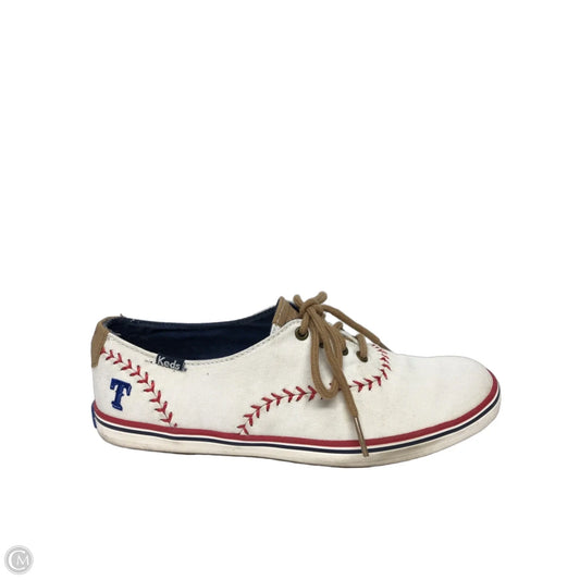 Shoes Sneakers By Keds In Blue & Red & White, Size: 6.5