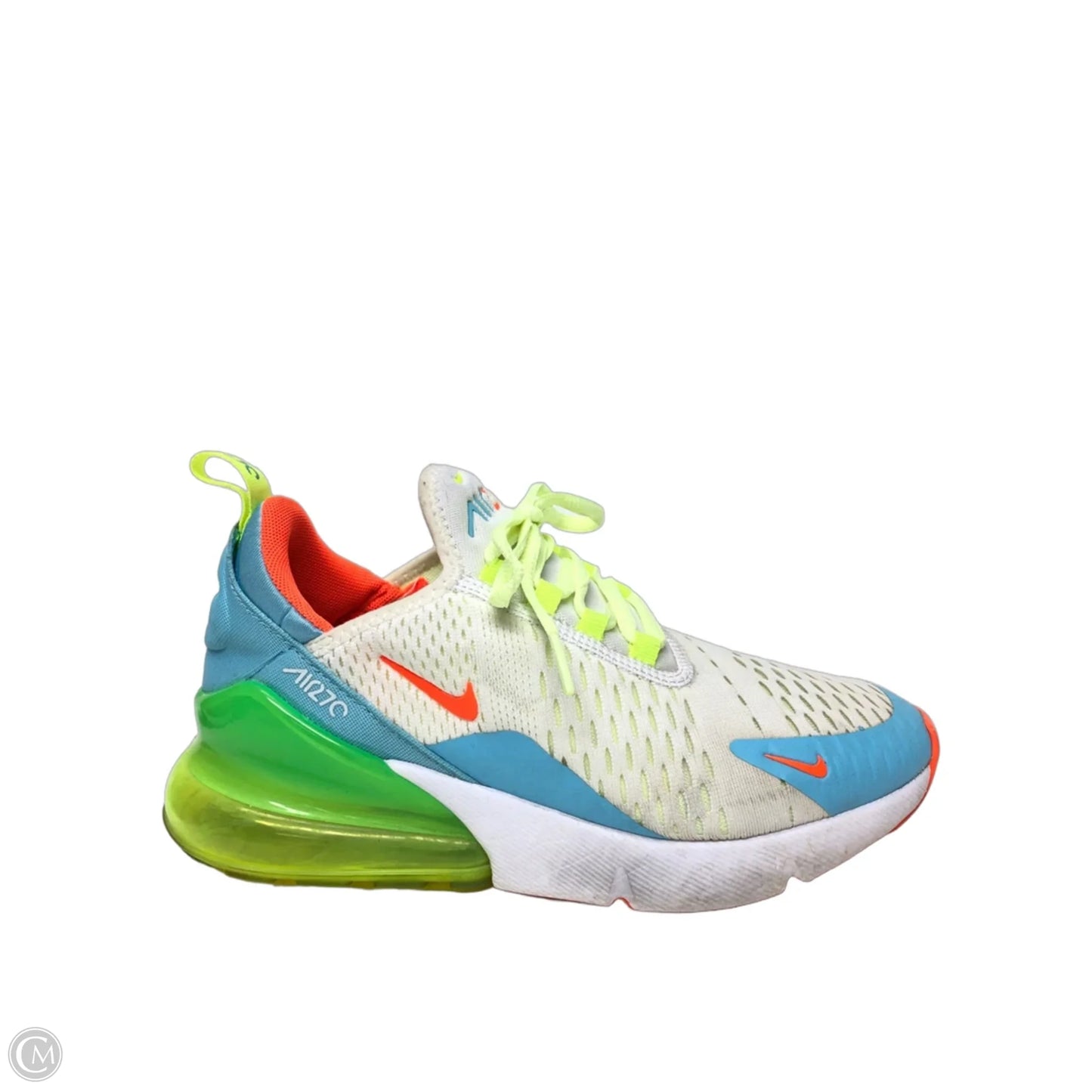 Shoes Athletic By Nike In Green & White, Size: 6.5