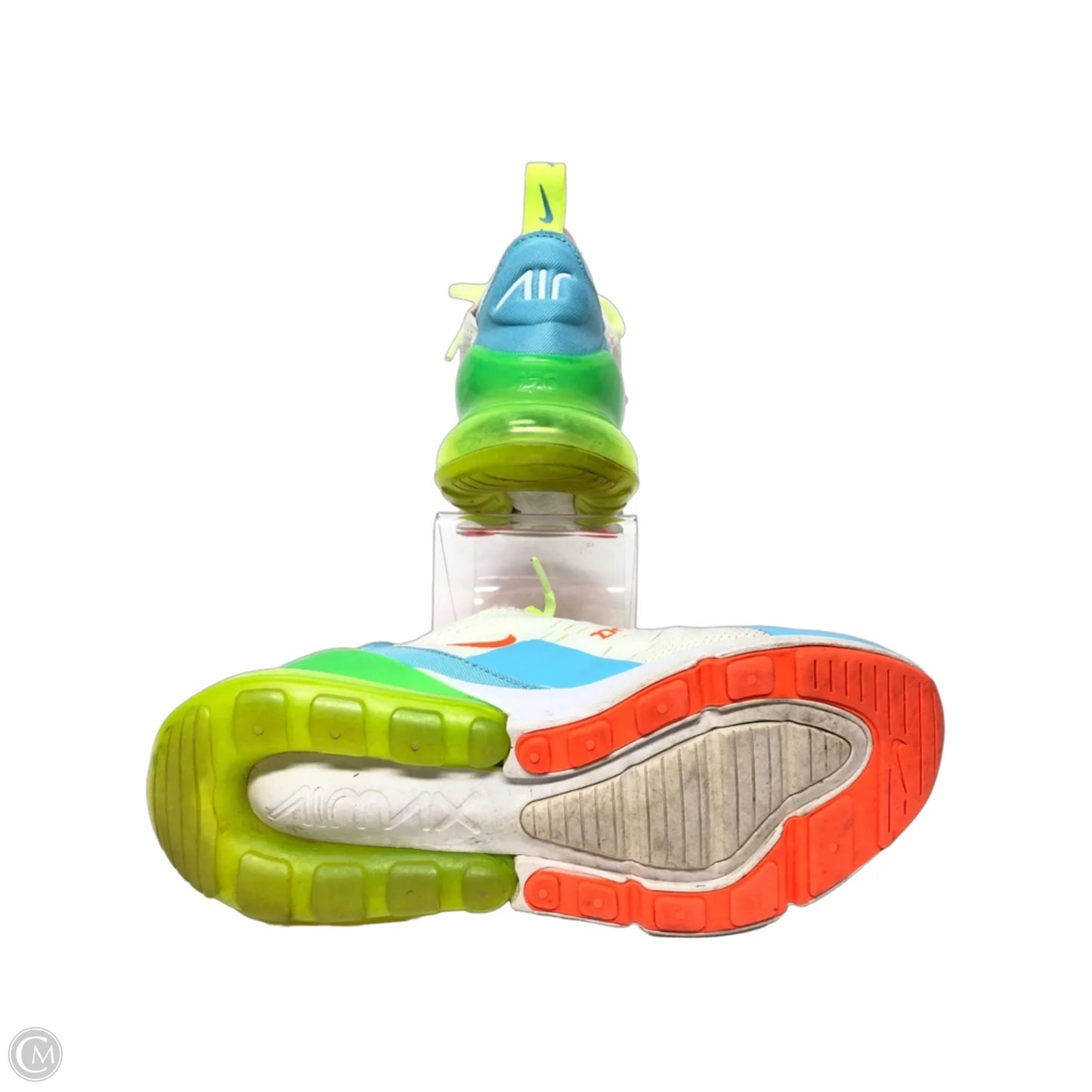 Shoes Athletic By Nike In Green & White, Size: 6.5