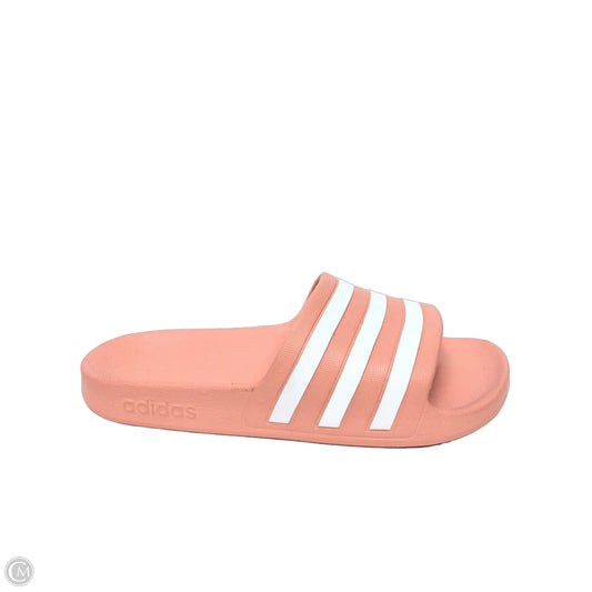 Sandals Sport By Adidas In Peach, Size: 8