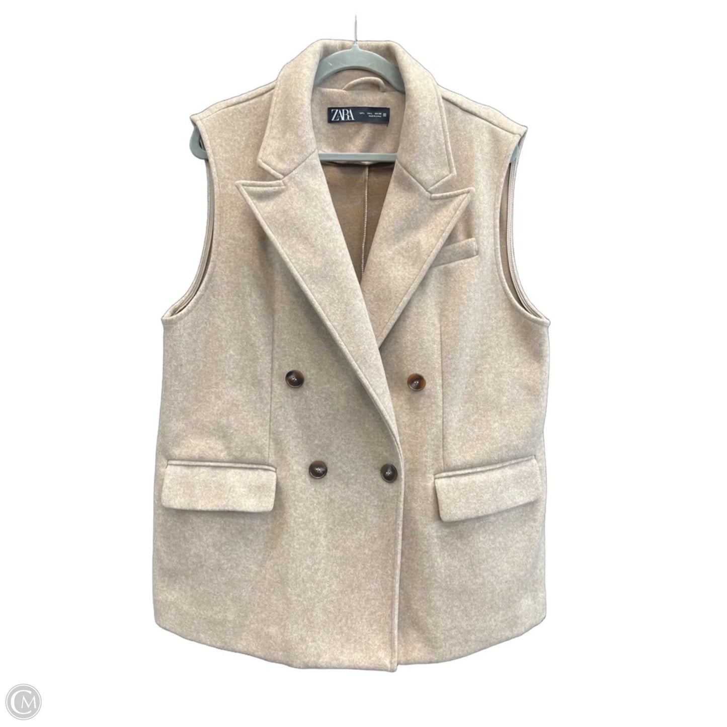 Vest Other By Zara In Beige, Size: L