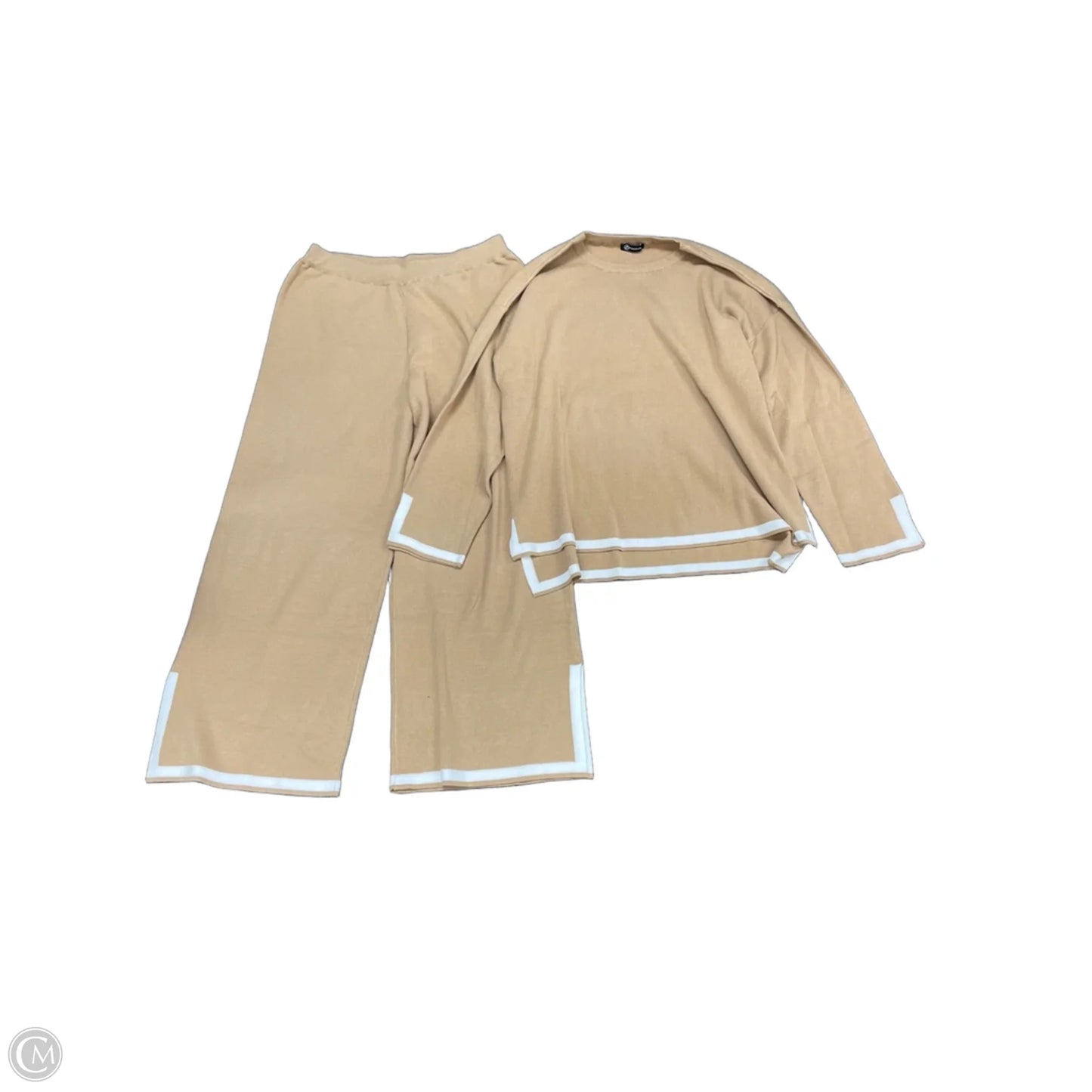 Lounge Set Pants By Prettygarden In Brown, Size: Xl