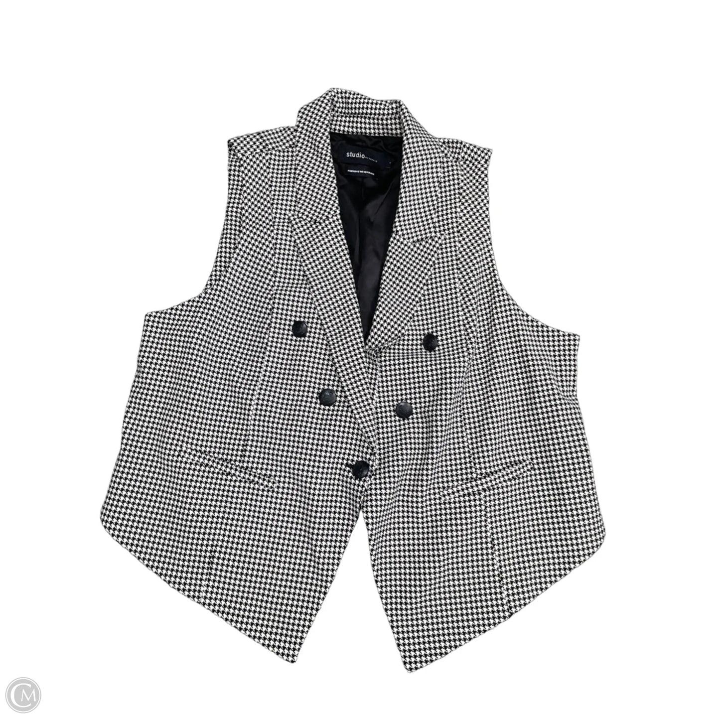 Vest Other By Torrid In Black & White, Size: 3x