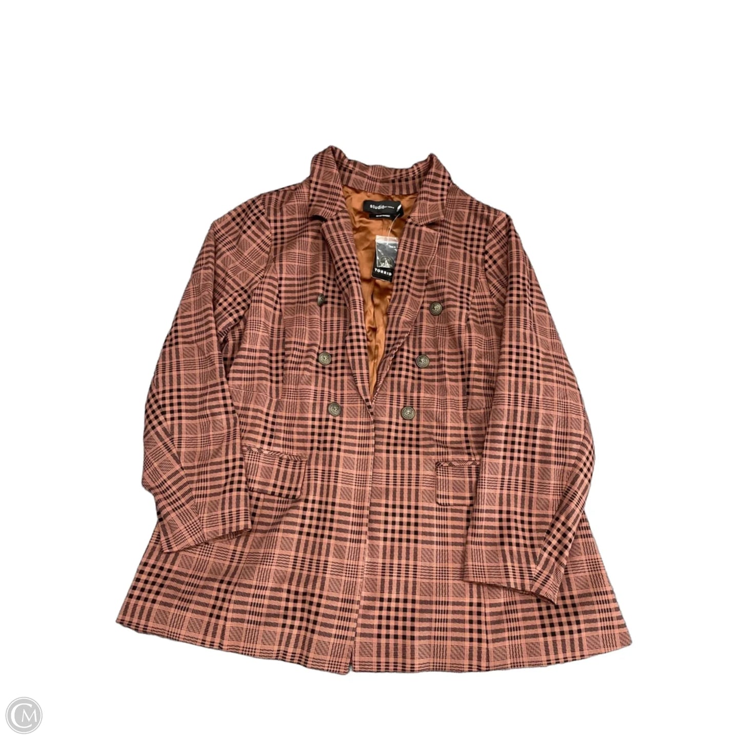 Blazer By Torrid In Brown, Size: 3x