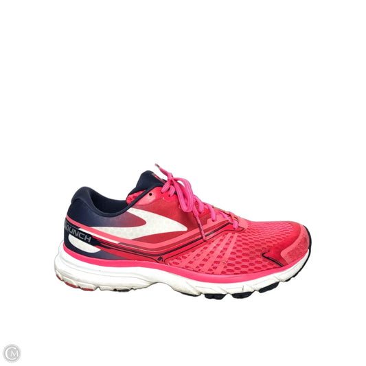 Shoes Athletic By Brooks In Blue & Pink, Size: 10