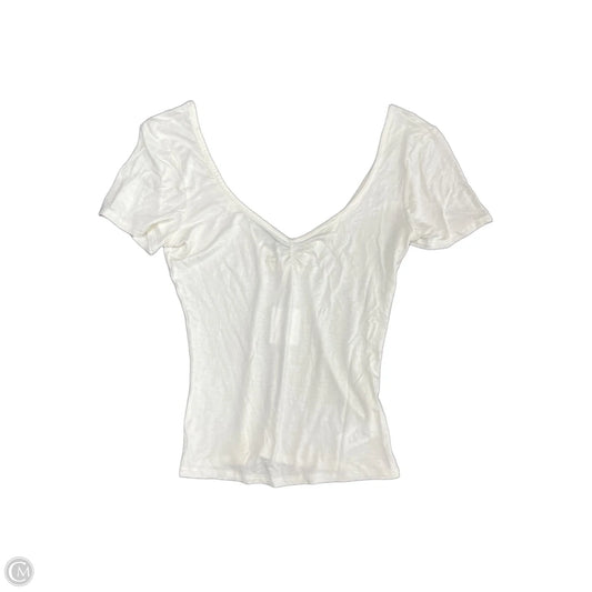 Top Short Sleeve Basic By Project Social Tee In White, Size: L