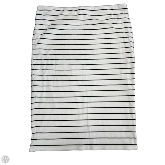 Skirt Midi By Vince Camuto In White, Size: Xl