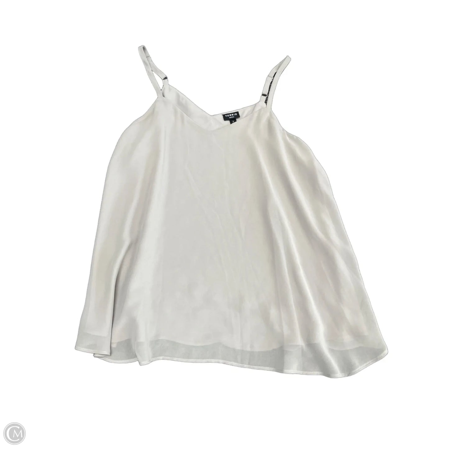 Top Sleeveless By Torrid In Grey, Size: L