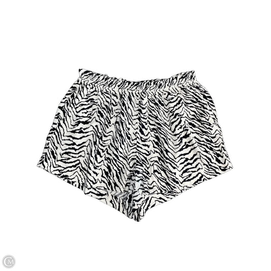 Shorts By Ava & Viv In Black & White, Size: Xxl