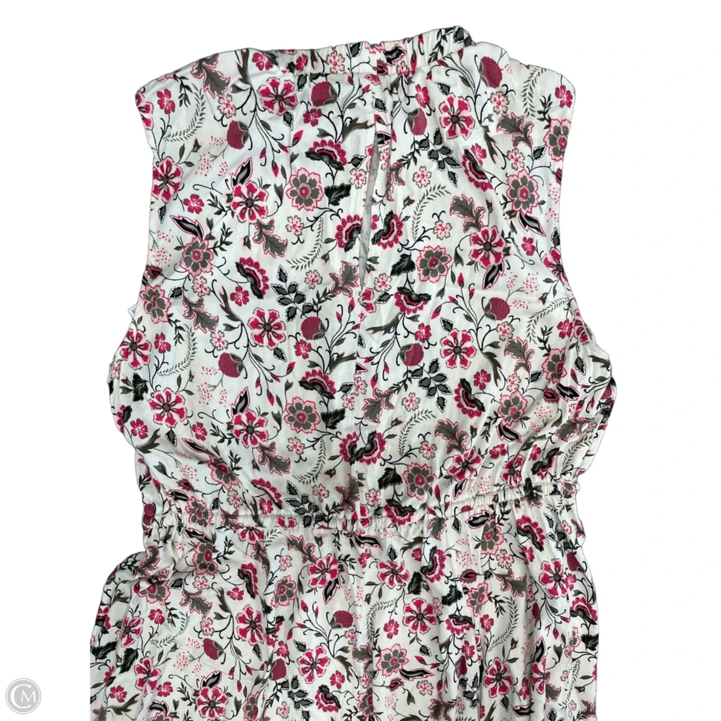 Dress Casual Short By Torrid In Pink & White, Size: 1x