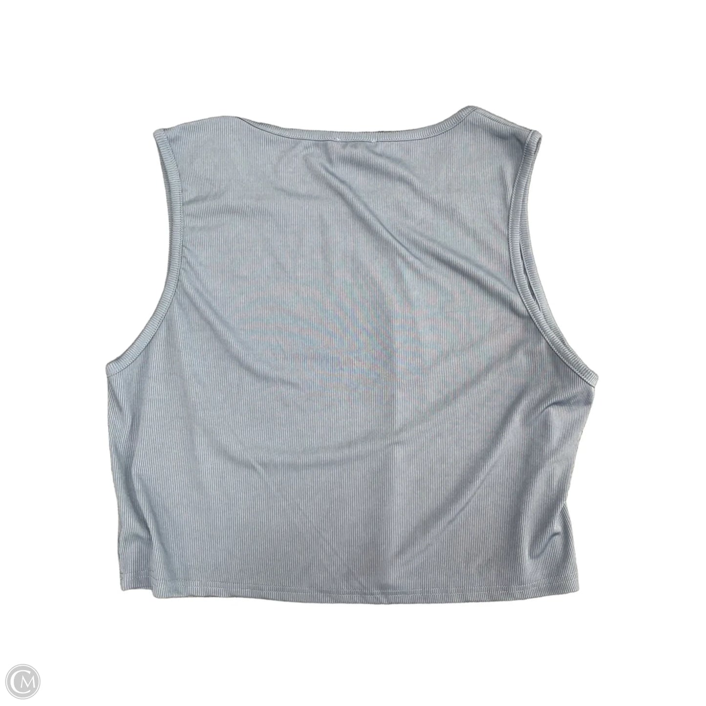 Top Sleeveless By Cider In Blue, Size: 4x