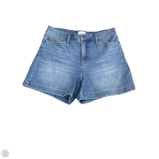 Shorts By Crown And Ivy In Blue Denim, Size: 12