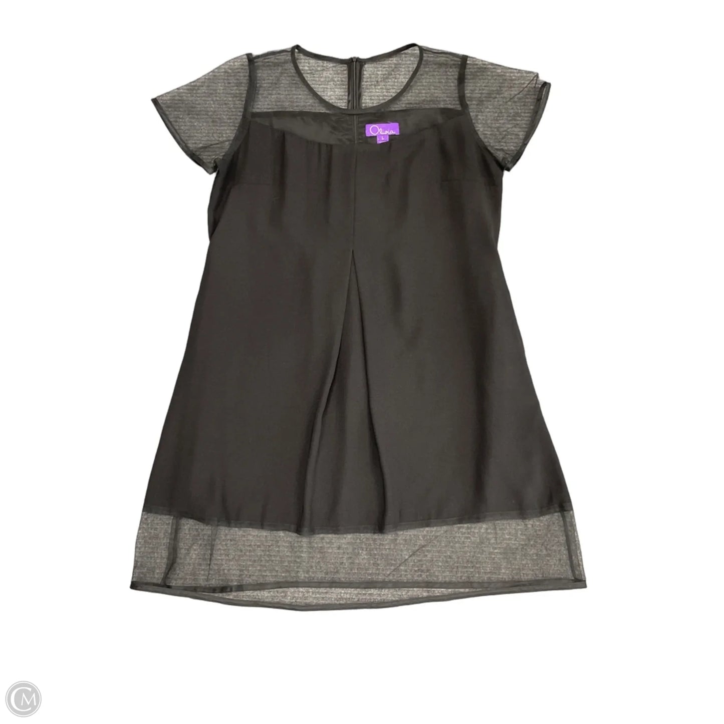 Dress Casual Short By Clothes Mentor In Black, Size: L