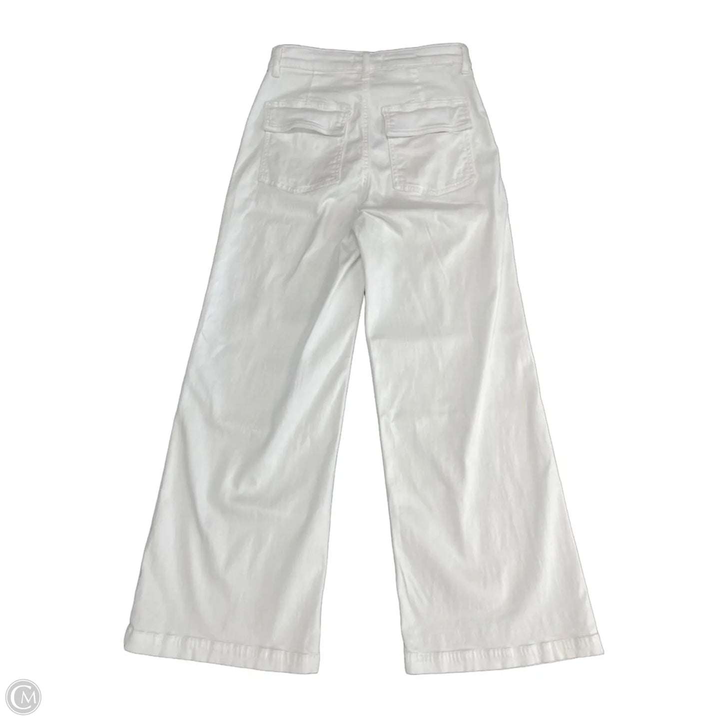 Pants Wide Leg By Kut In White, Size: 0