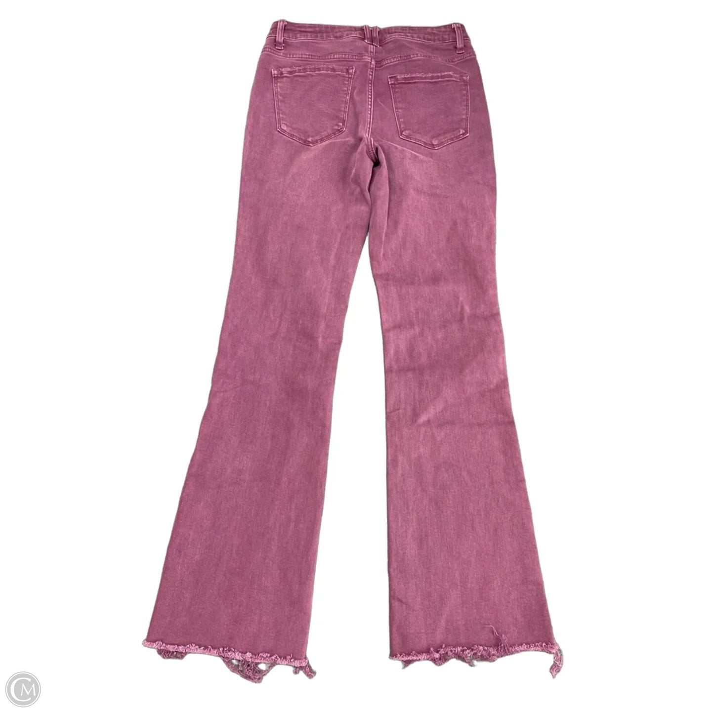 Jeans Straight By Vervet In Purple, Size: 6