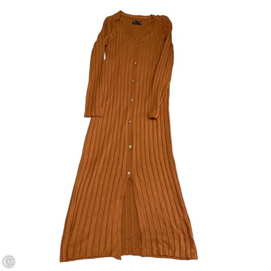 Dress Casual Midi By Asos In Brown, Size: 6