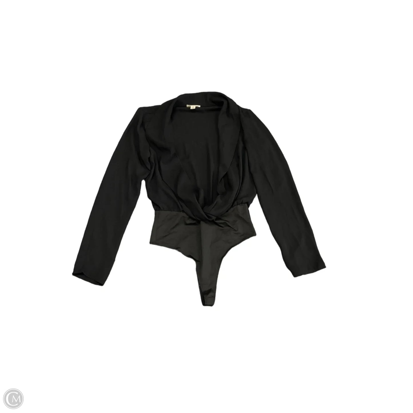 Bodysuit By Open Edit In Black, Size: Xs