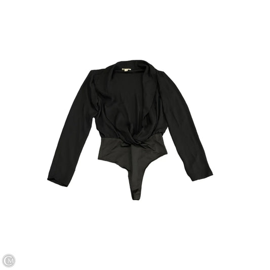 Bodysuit By Open Edit In Black, Size: Xs