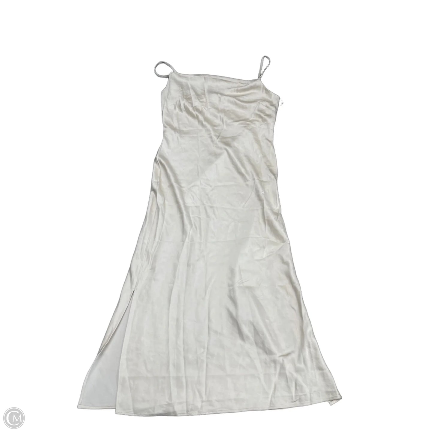 Dress Casual Midi By Express In Ivory, Size: S