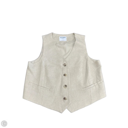 Vest Other By Old Navy In Cream, Size: Mp