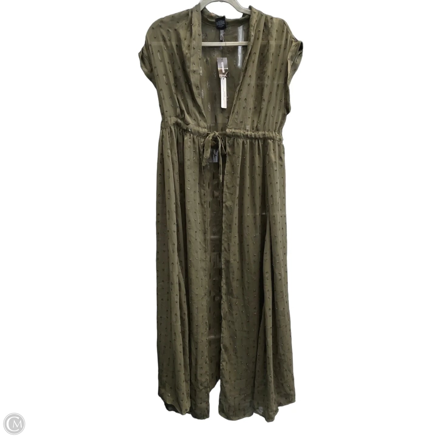 Kimono By Express In Green, Size: M