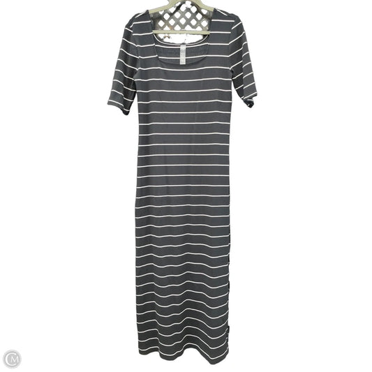 Dress Casual Midi By Lou And Grey In Black & White, Size: L