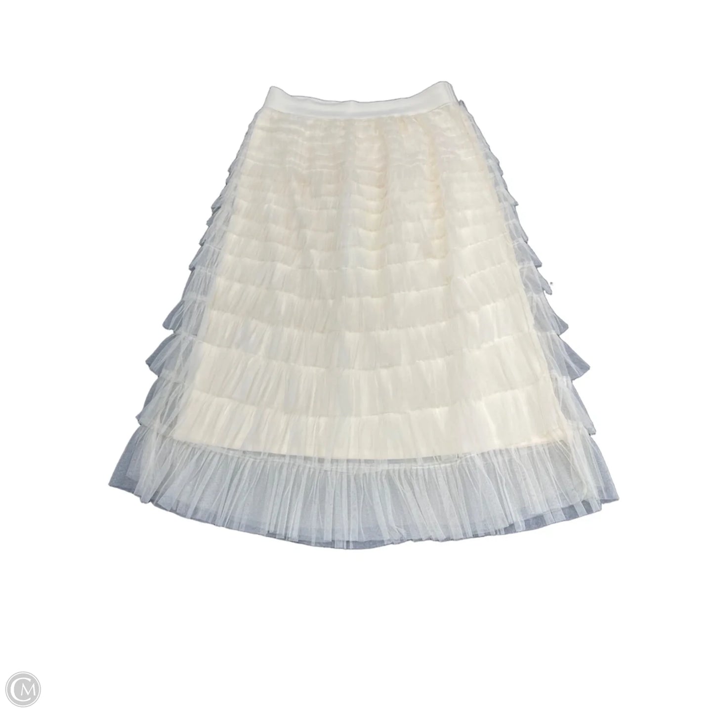 Skirt Midi By Doe & Rae In Cream, Size: L
